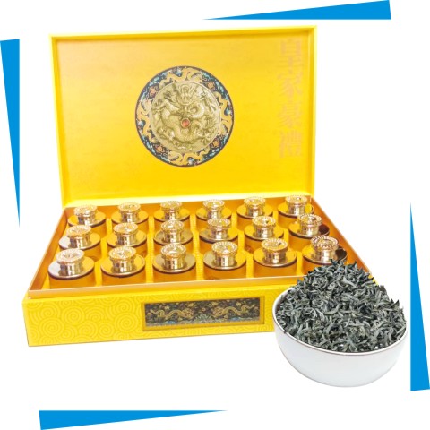 蒙顶山甘露兰妃小罐礼盒装150克